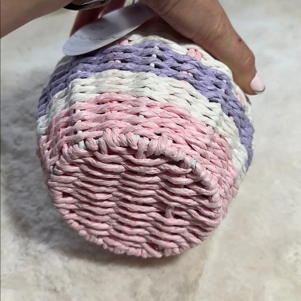 Taylor Madison Easter egg wicker basket